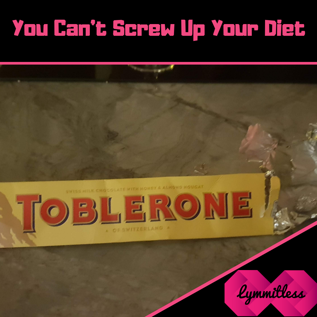 You Cant Screw Up Your Diet